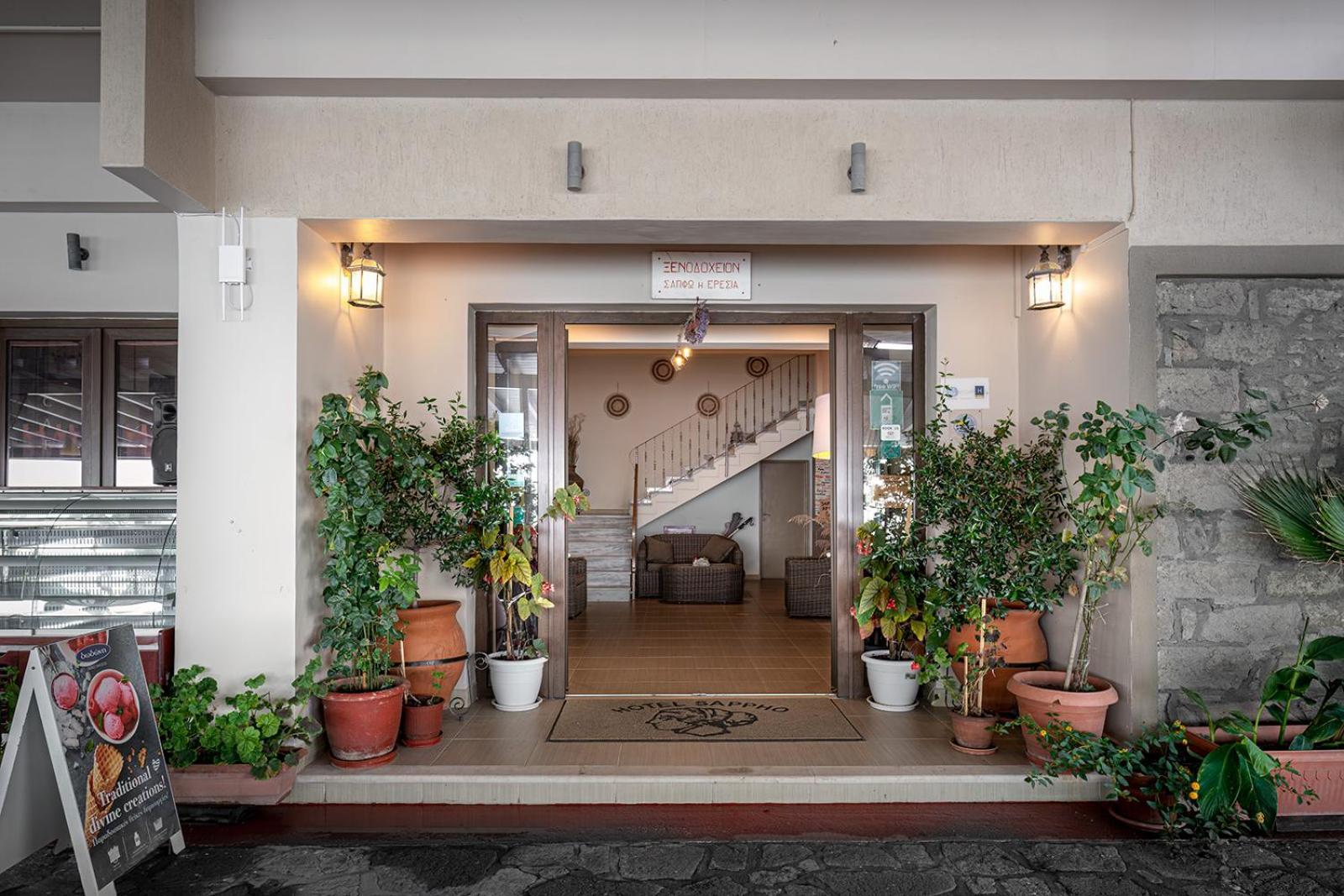 Sappho Hotel Skala Eresou Exterior photo